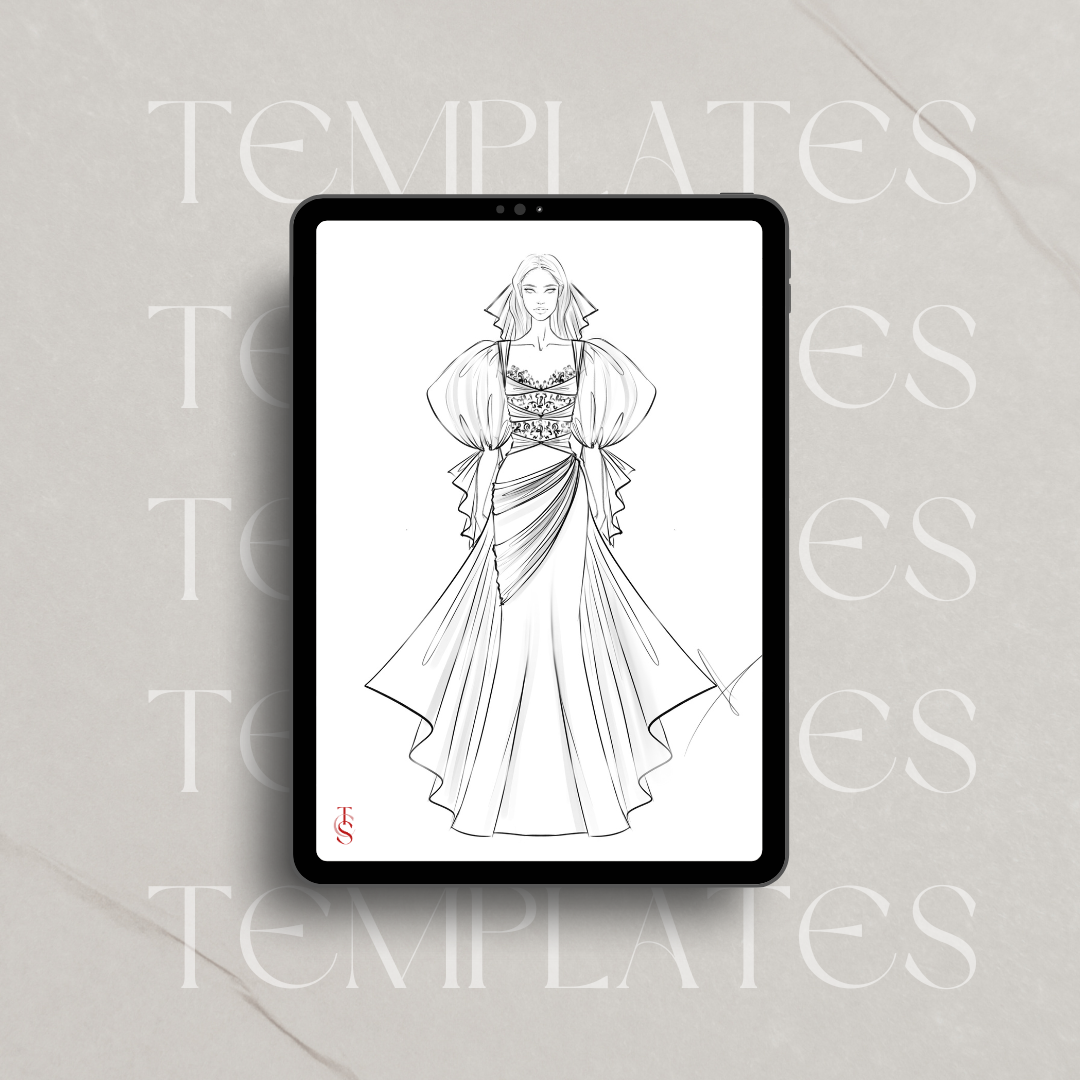 FASHION CROQUIS TEMPLATES